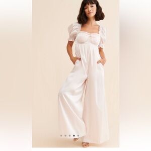 SELKIE Seashell Wide Leg Jumpsuit XL